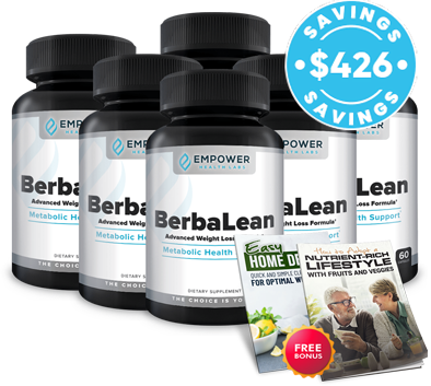 BerbaLean 180 day supply